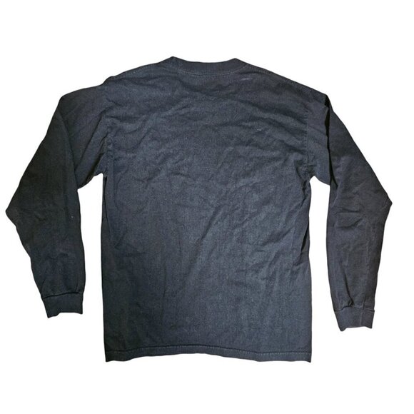 Vintage US Marines Semper Fi Eagle Graphic Pullover Sweatshirt Bayside L Cotton - Picture 2 of 8